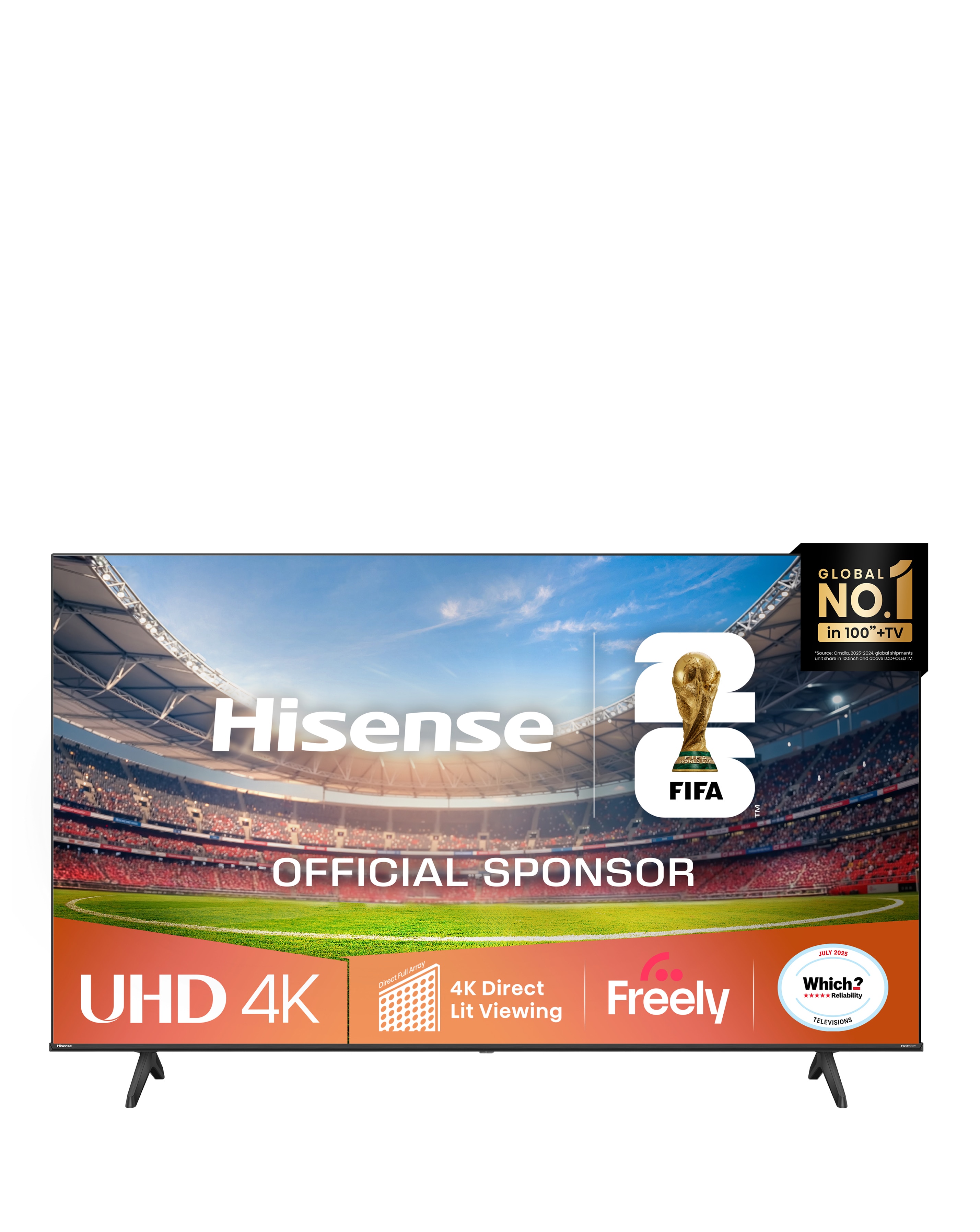 Hisense 43in Smart 4K UHD HDR LED TV