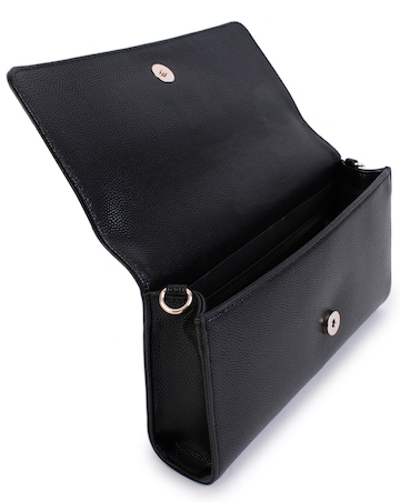 Valentino Bags Divina Pebbled Clutch Bag