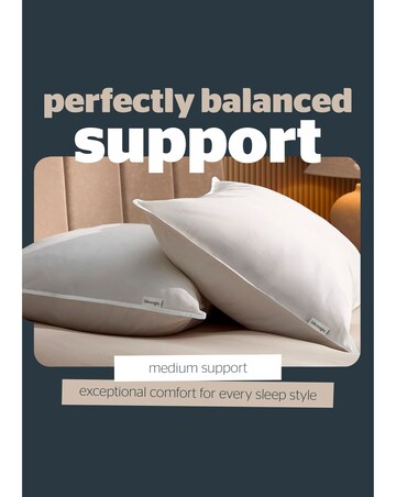 Silentnight Naturals Collection Duck Feather 2 Pack Pillow