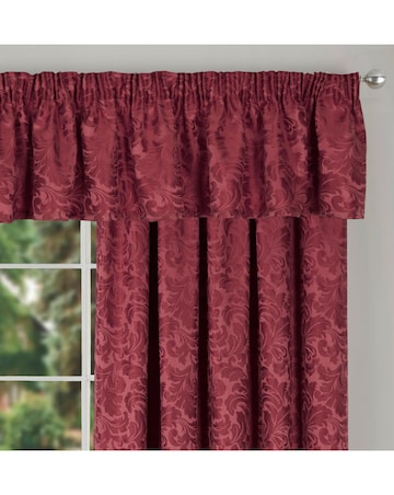 Buckingham Jacquard Light Filtering Pencil Pleat Lined Curtains
