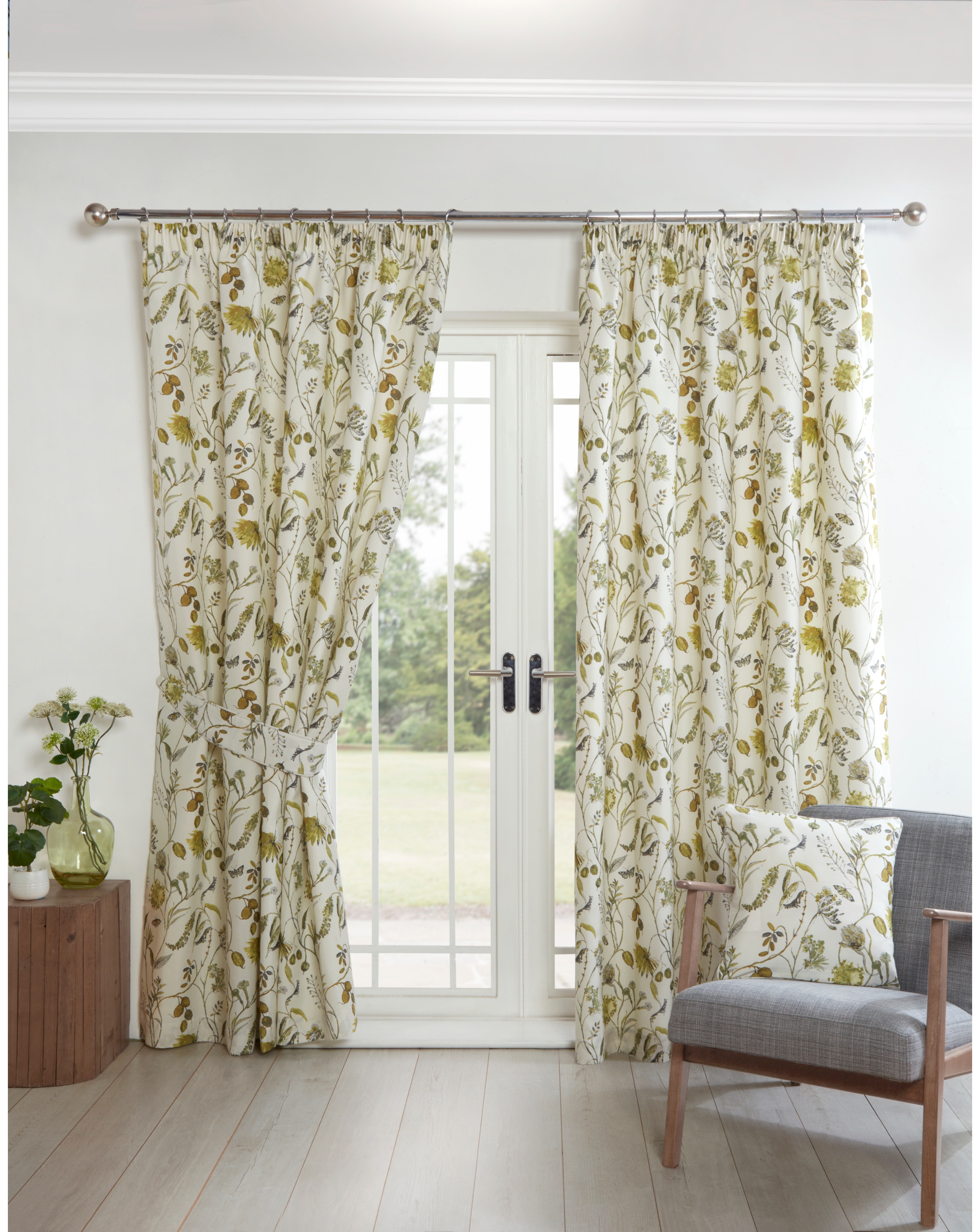 Sundour Grove Tape Top Curtains