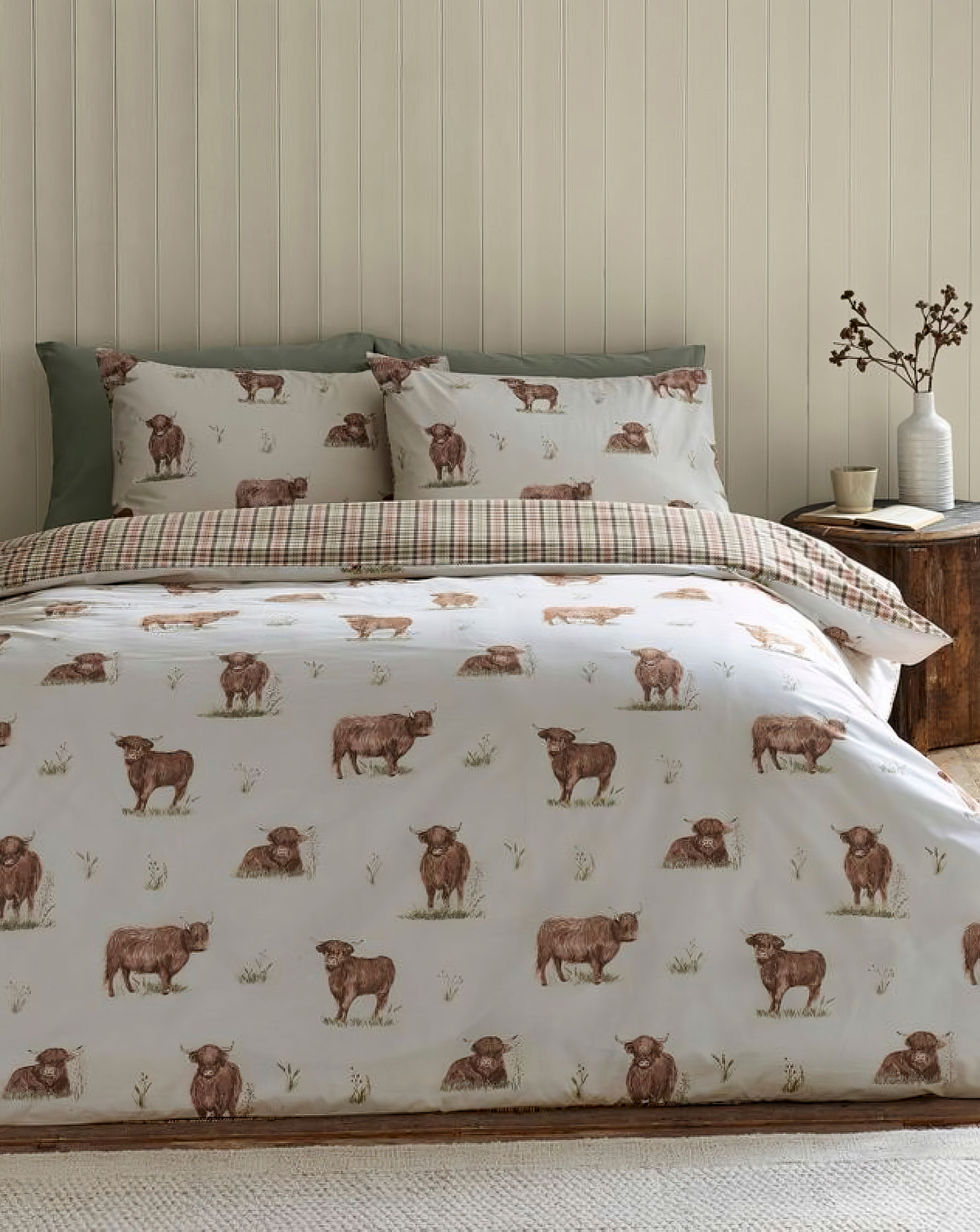 Catherine Lansfield Angus Duvet Set