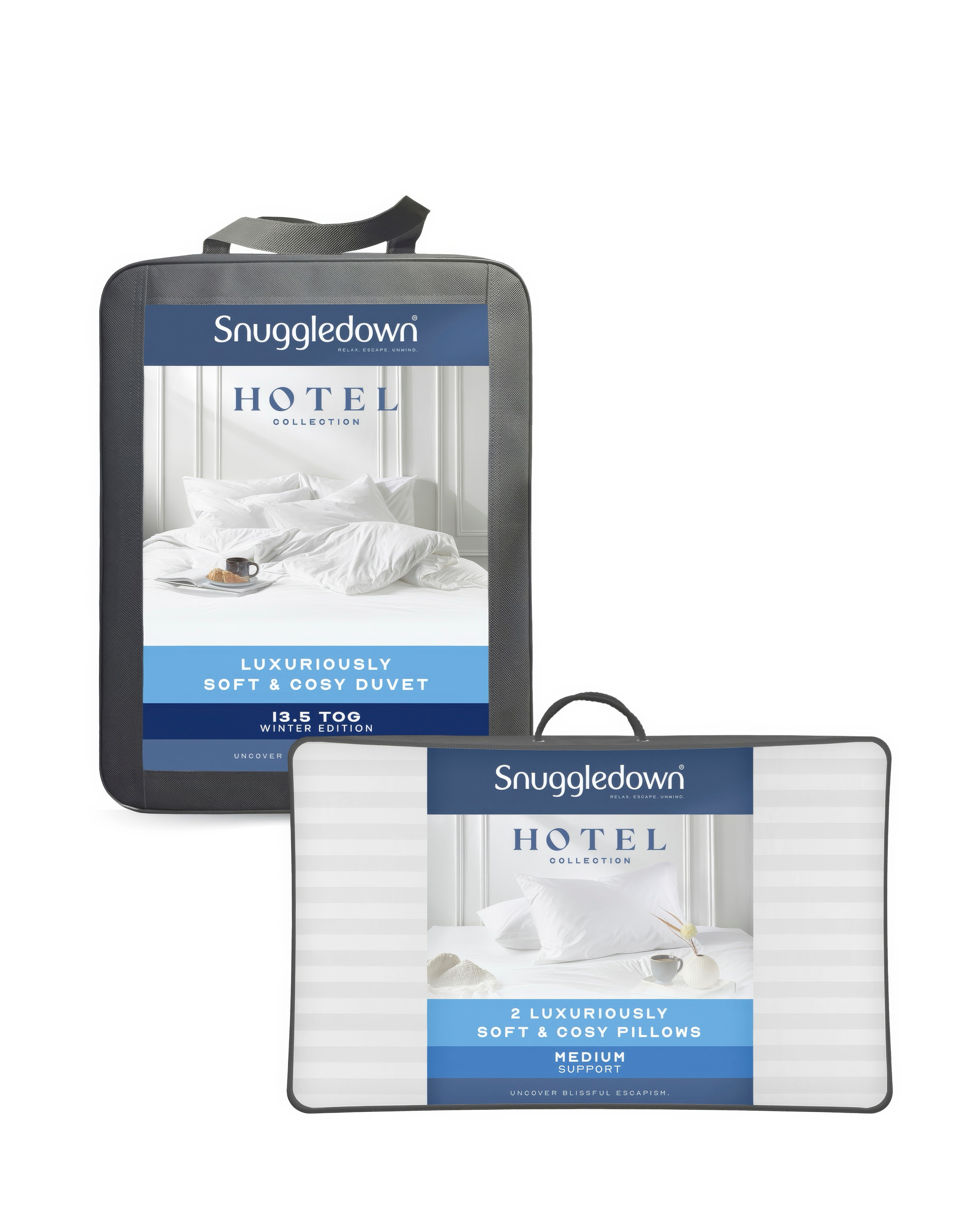 Snuggledown 13.5 Duvet+2 Medium Pillows