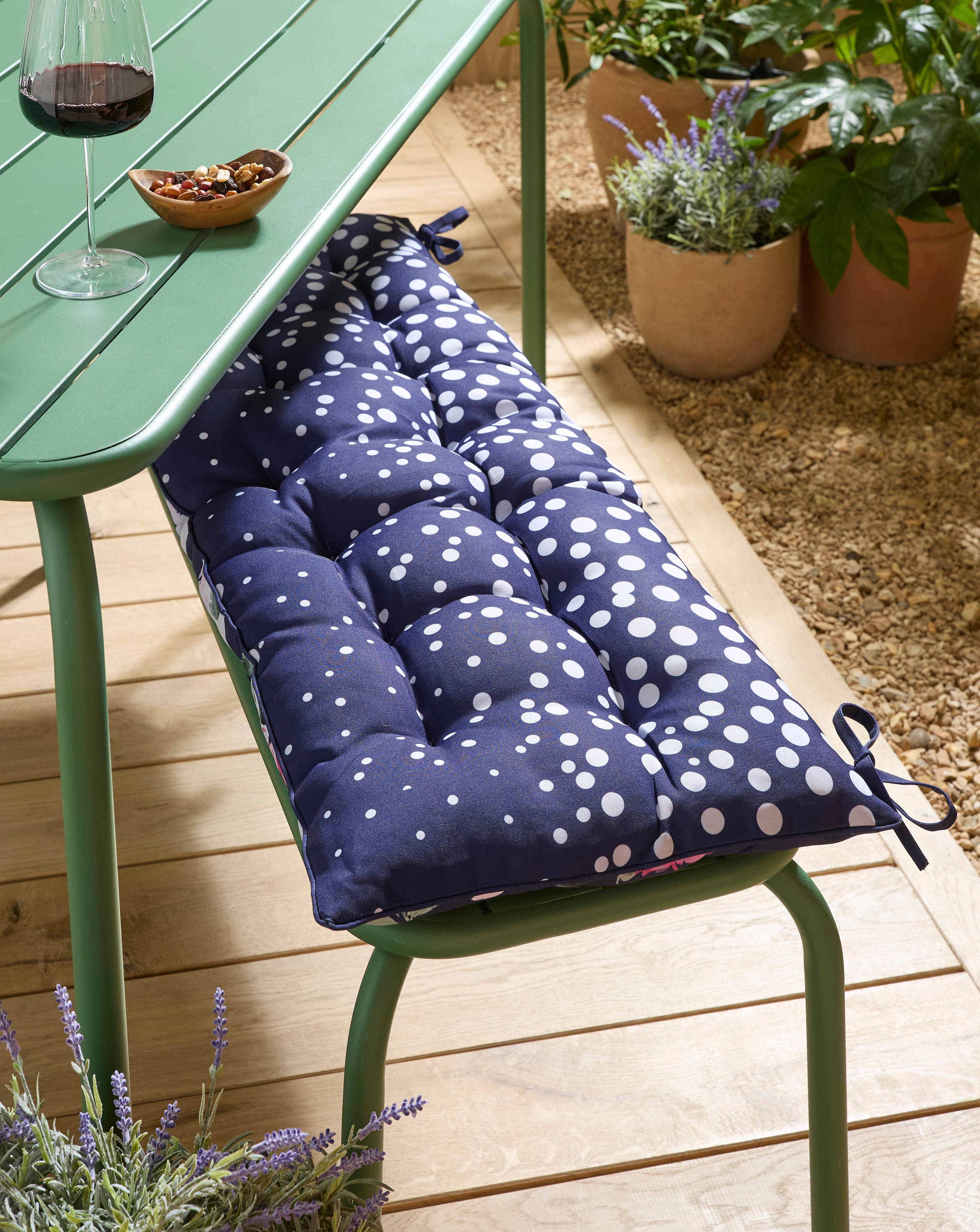 New In - Joanna Hope Outdoor Benchpad with Spots