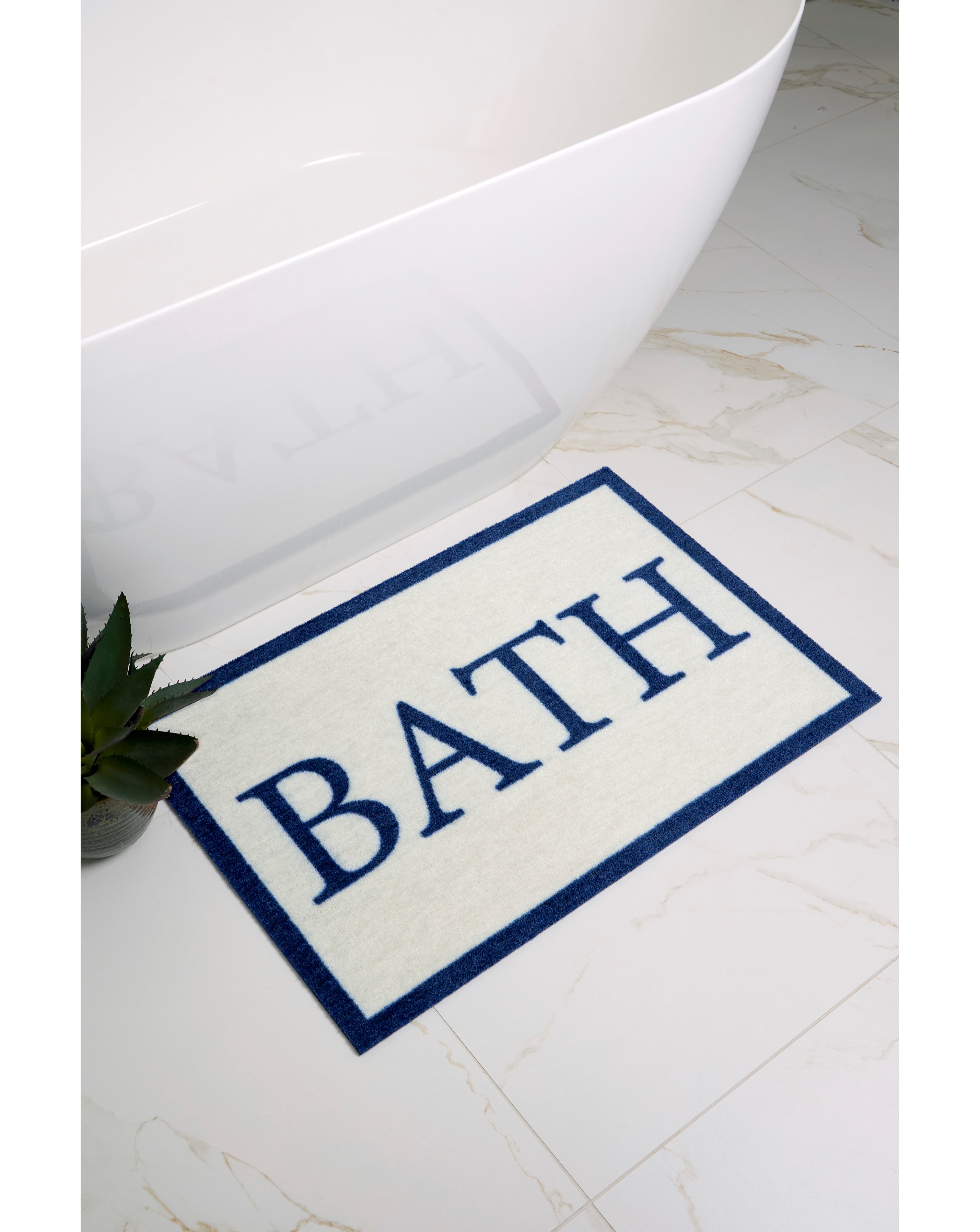 My Mat Simply Bath Printed Nylon Bathmat