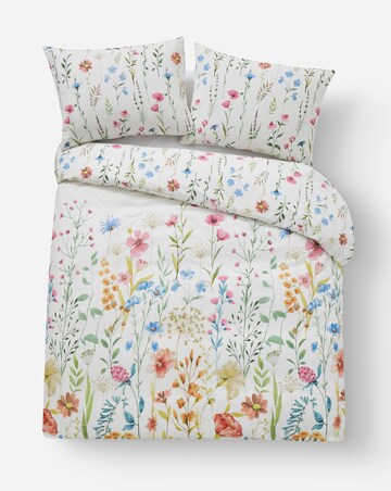 Julipa Balmoral Floral Cotton Blend Duvet Set