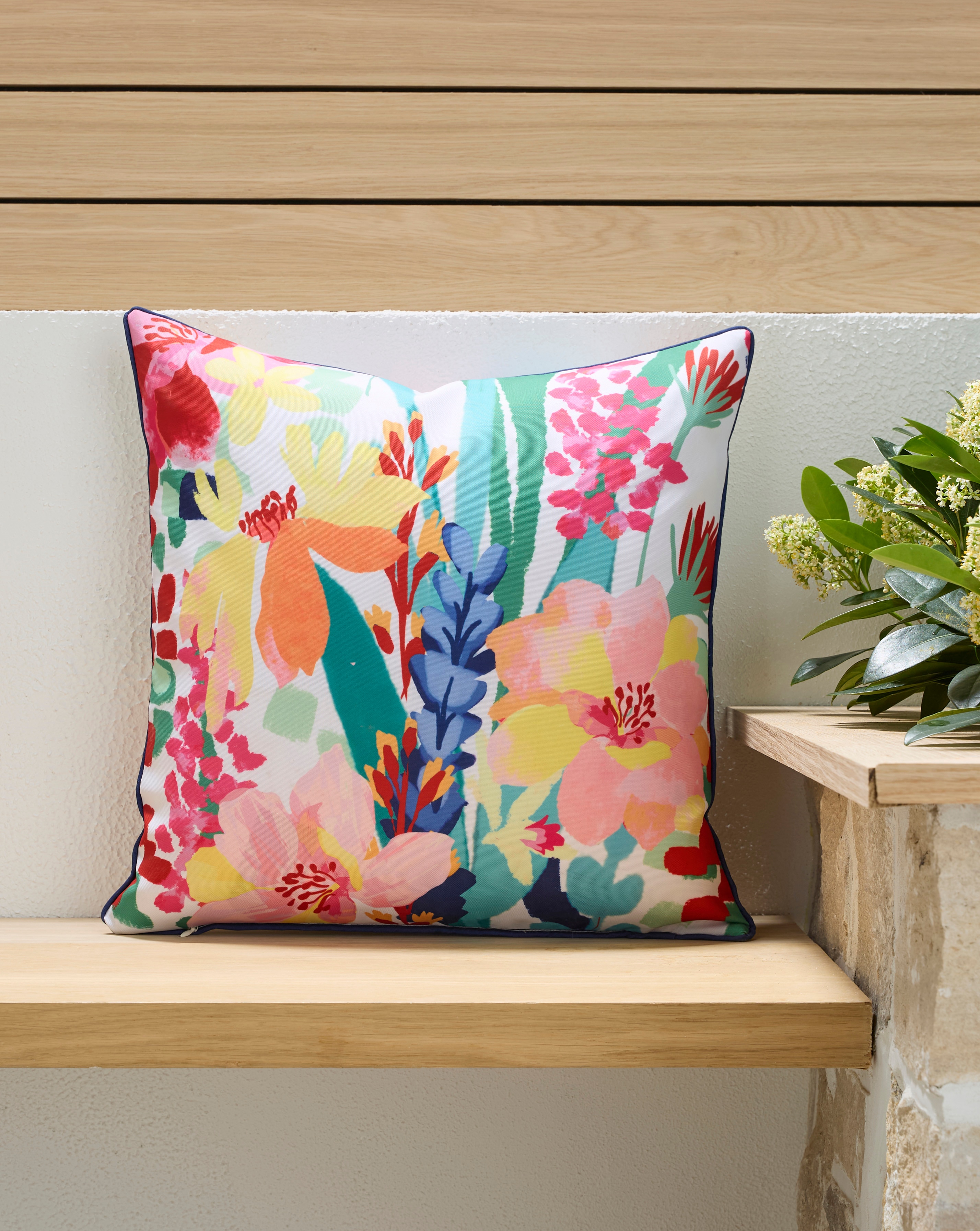 New In - Keira Floral Outdoor Cushion
