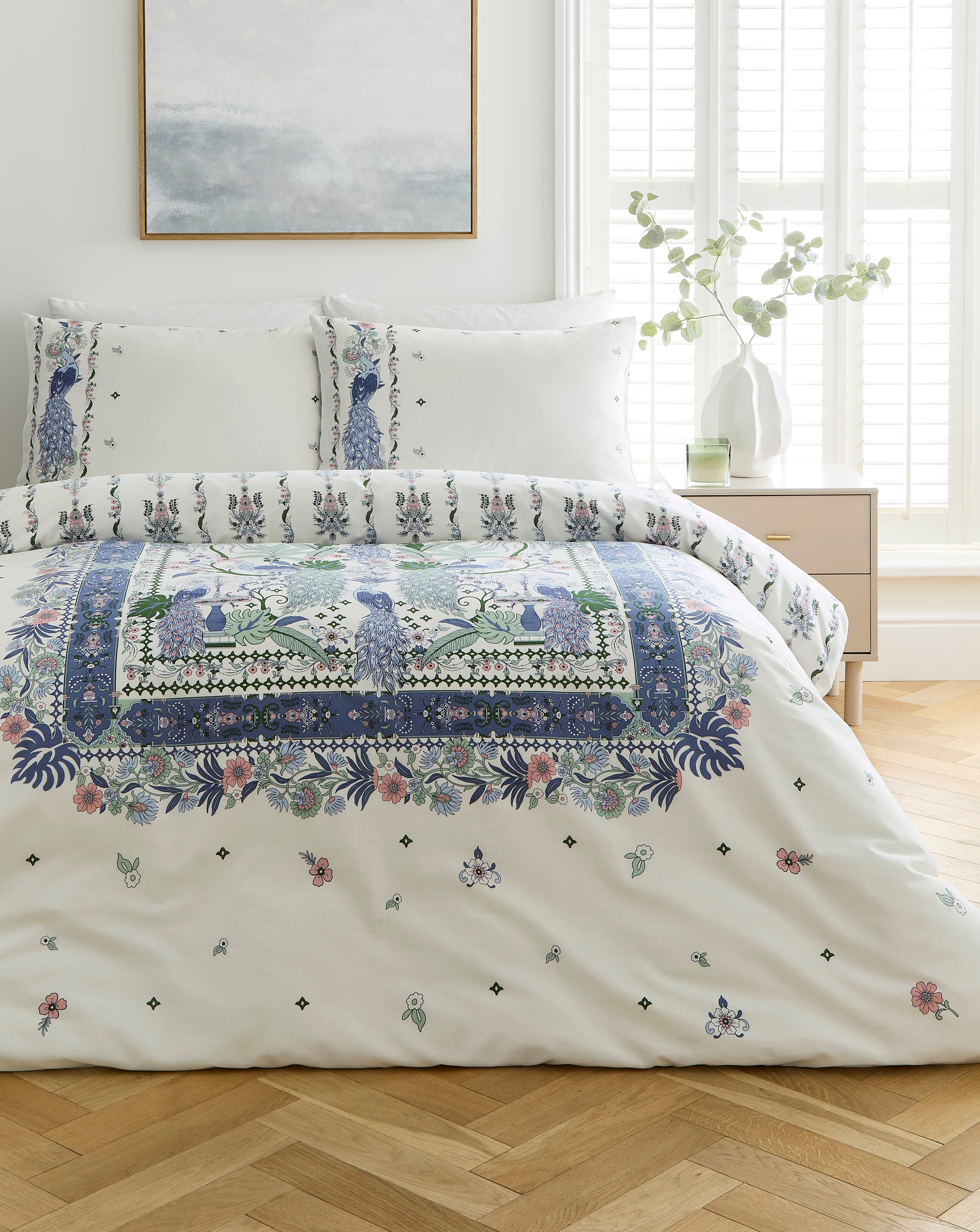 New In - Chiara Peacock Duvet Cover Set