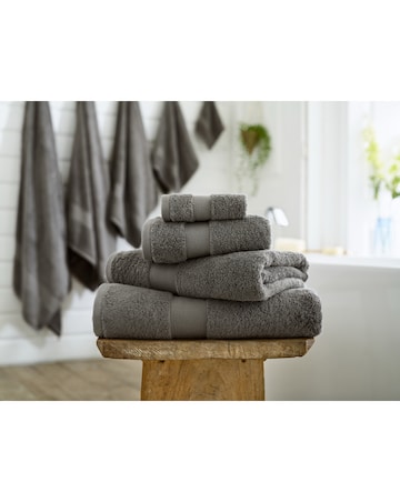 Deyongs Egyptian Cotton 550gsm Towel Steel