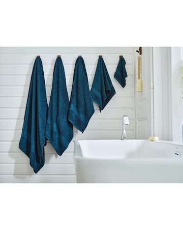 Deyongs Egyptian Cotton 550gsm Towel Peacock