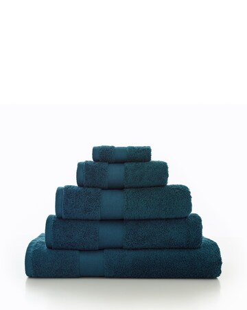 Deyongs Egyptian Cotton 550gsm Towel Peacock