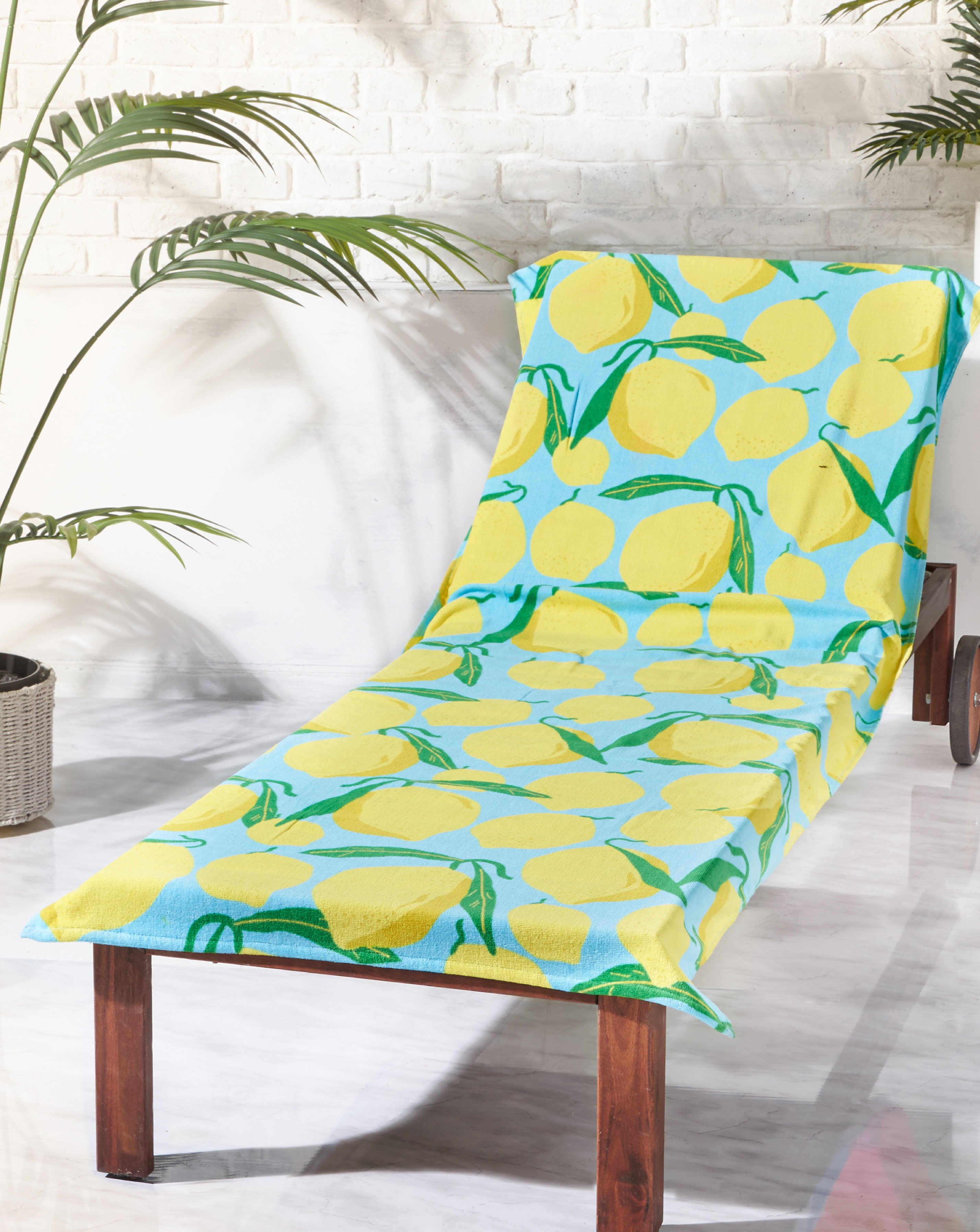 New In - Catheirne Lansfield Lemon Beach Towel
