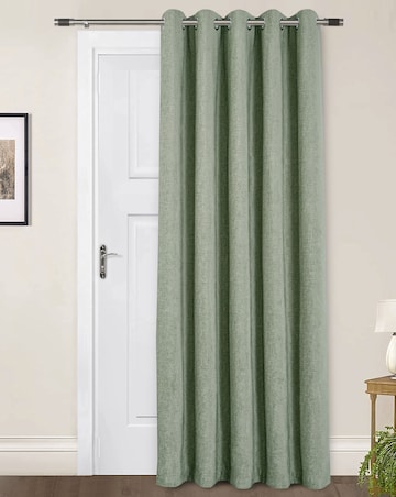 Sundour Amberley Eyelet Door Curtain