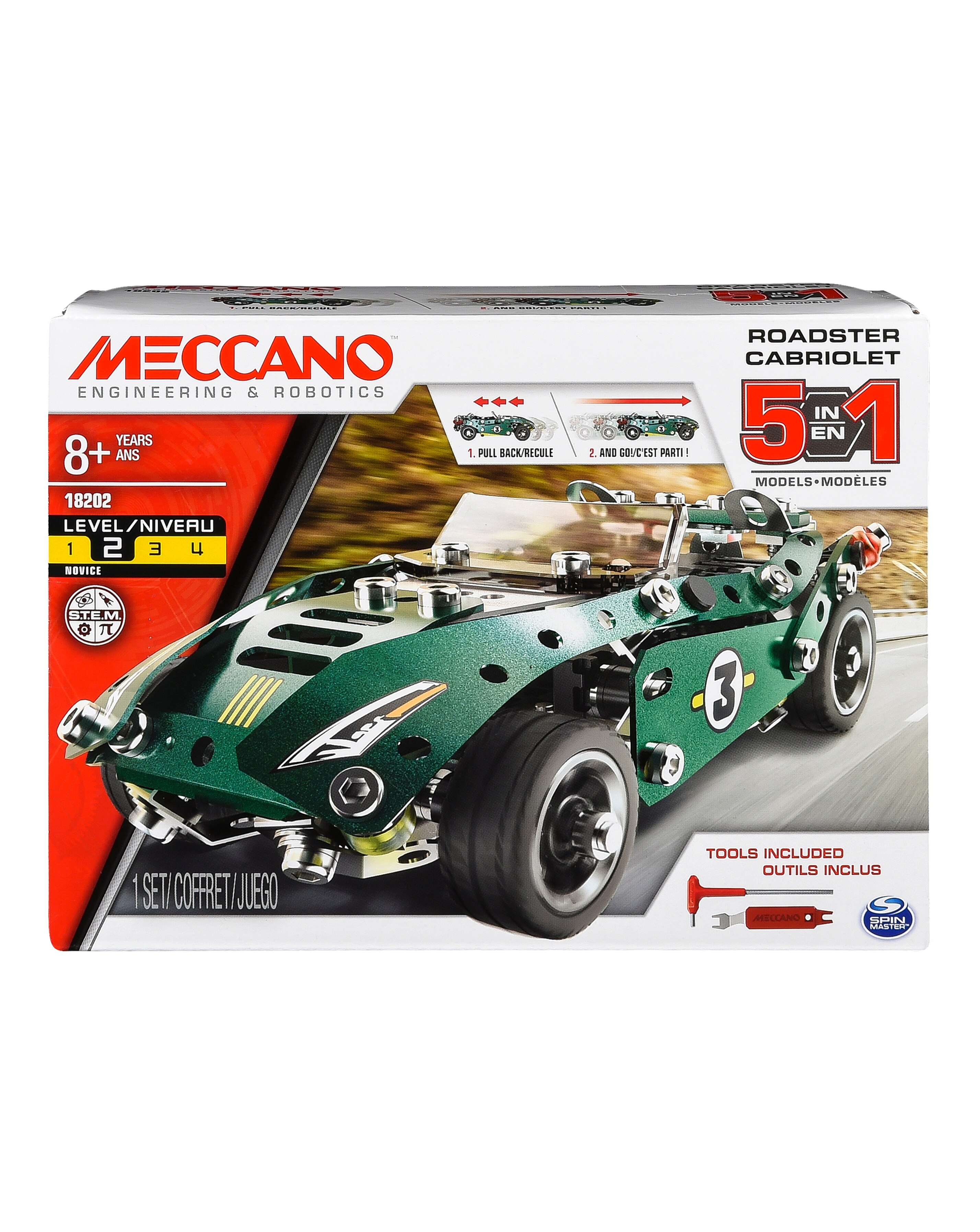 Meccano 5 Model Roadster Set J D Williams