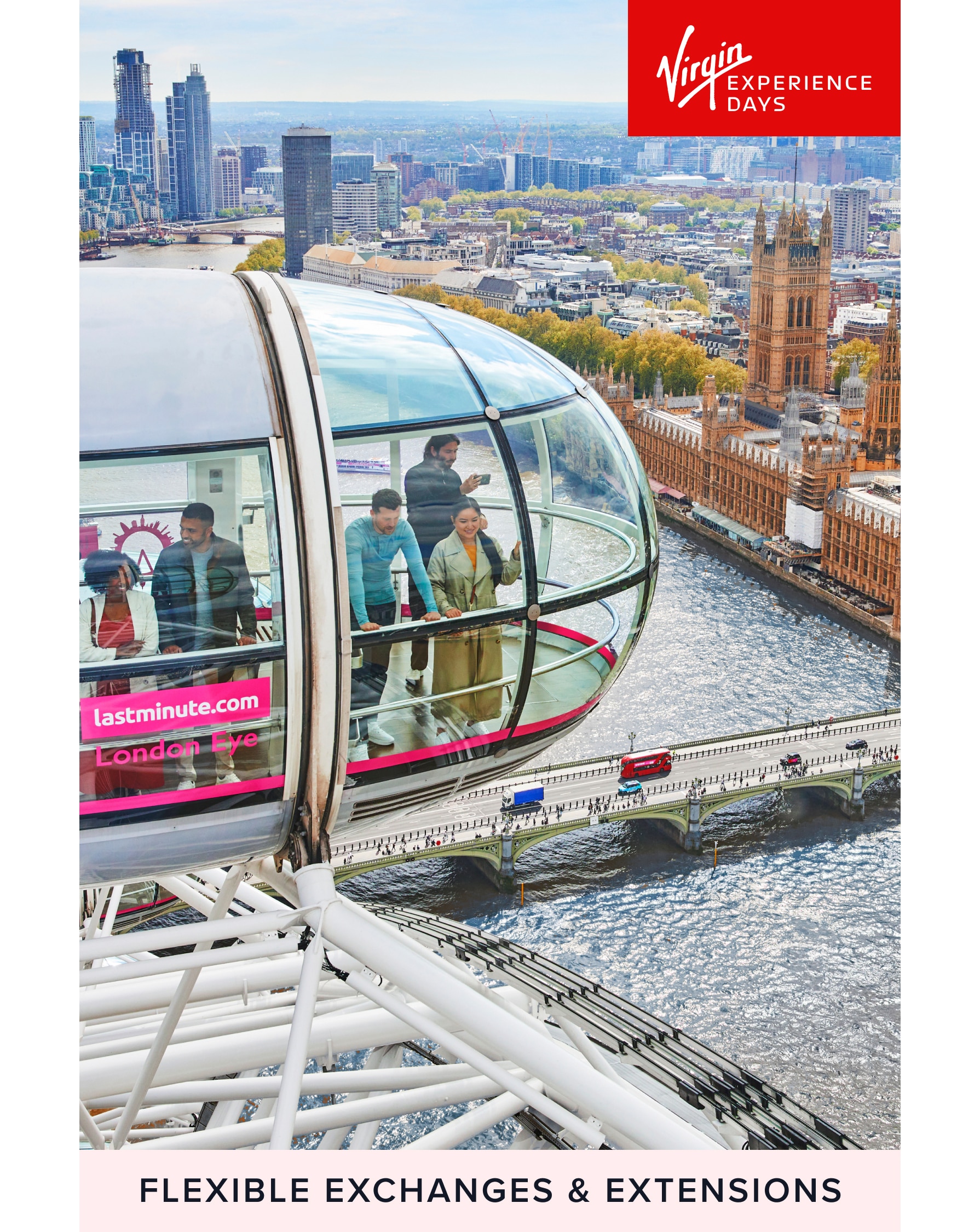 London Eye, Meal & Drink for 2 E-Voucher
