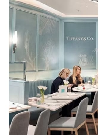 Afternoon Tea for Two at The Tiffany Blue Box Cafe, Harrods E - Voucher