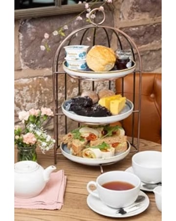 Prosecco Afternoon Tea for Two at a Traditional Pub E - Voucher - 63 Locations