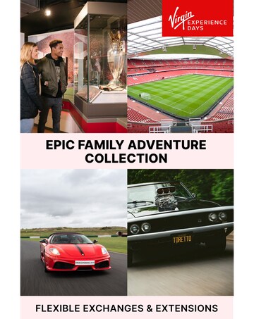 Epic Family Adventure Collection E - Voucher - 25 Experiences to Choose From