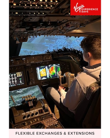 45 Minute Flight in a Real Boeing 747 Aircraft Simulator E-Voucher