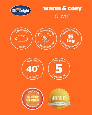 Silentnight Warm and Cosy 15 Tog Duvet