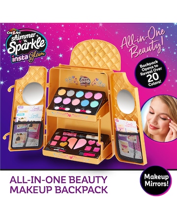 Shimmer 'N' Sparkle All in One Beauty Make Up Back Pack