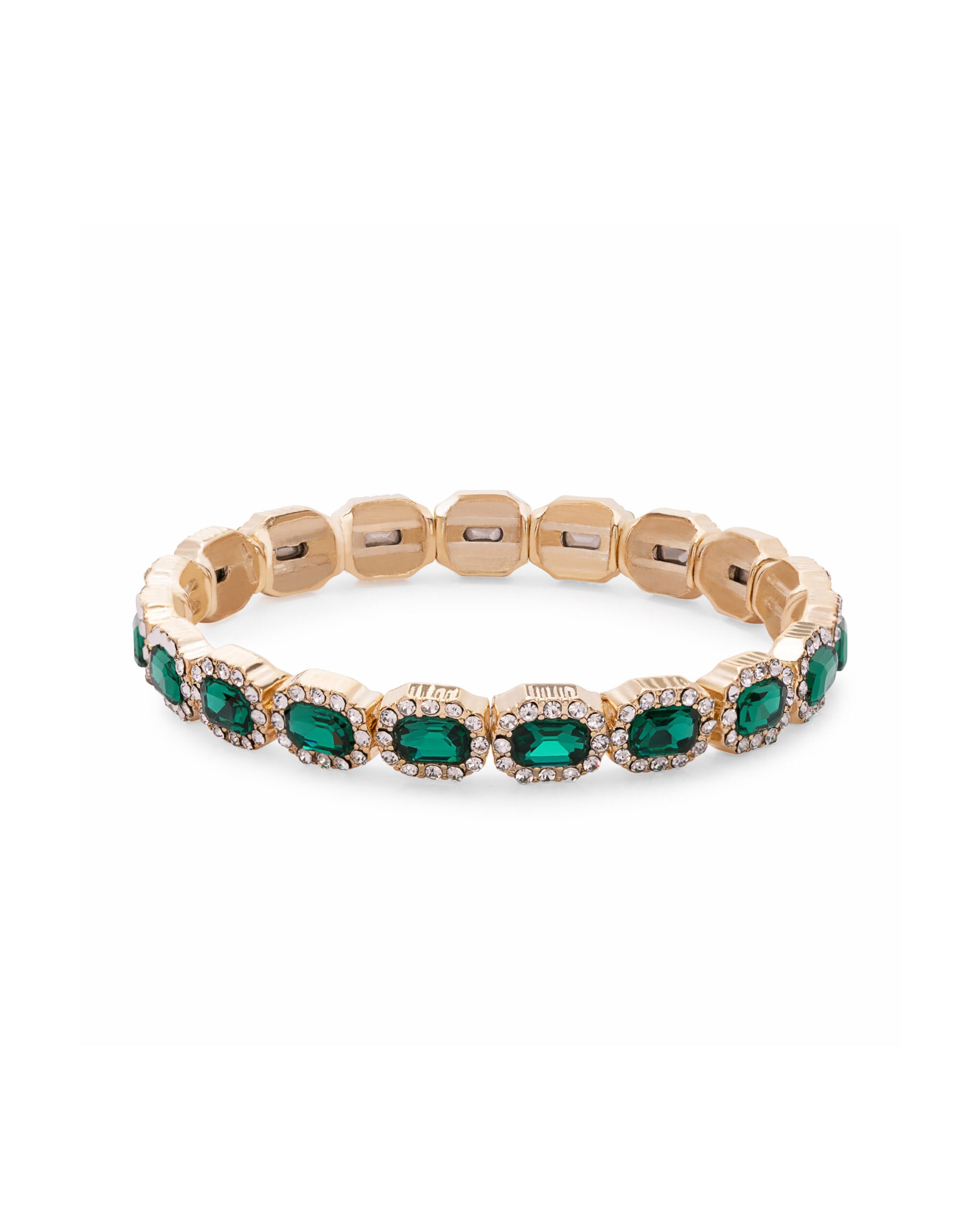 Jon Richard Emerald Crystal Bracelet