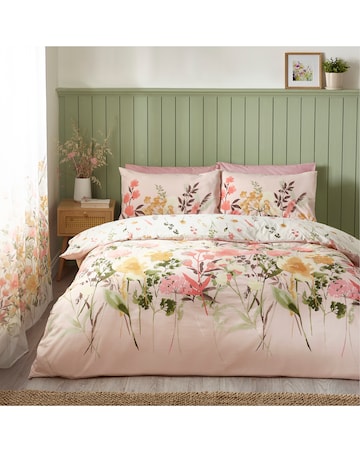 Catherine Lansfield Countryside Floral Duvet Cover Set