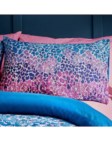 Catherine Lansfield Satin Animal Print Duvet Cover Set