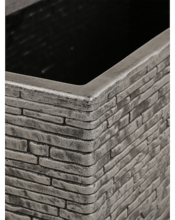 Charles Bentley Slate Pewter Trough Planter