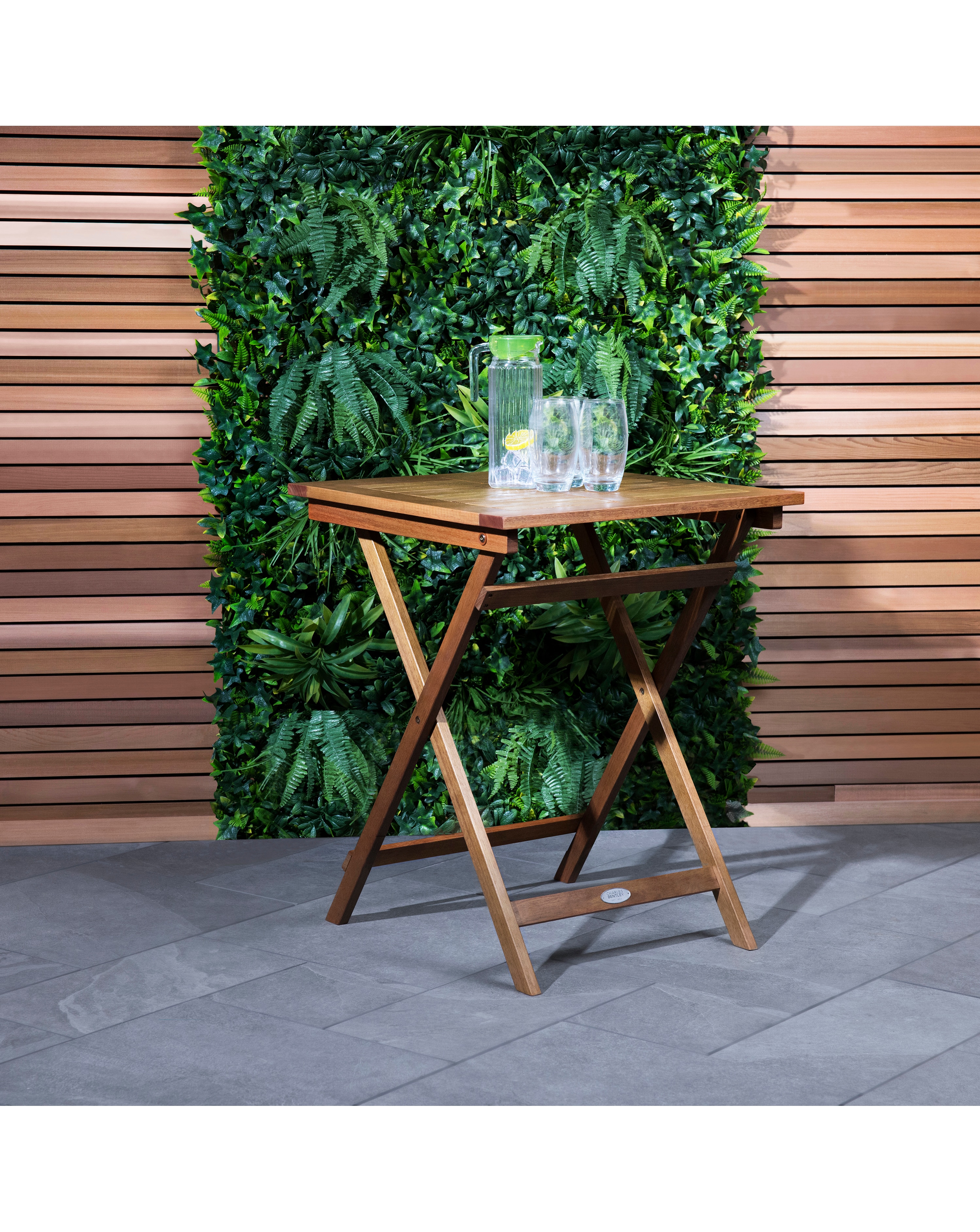 Charles Bentley Folding Bistro Table