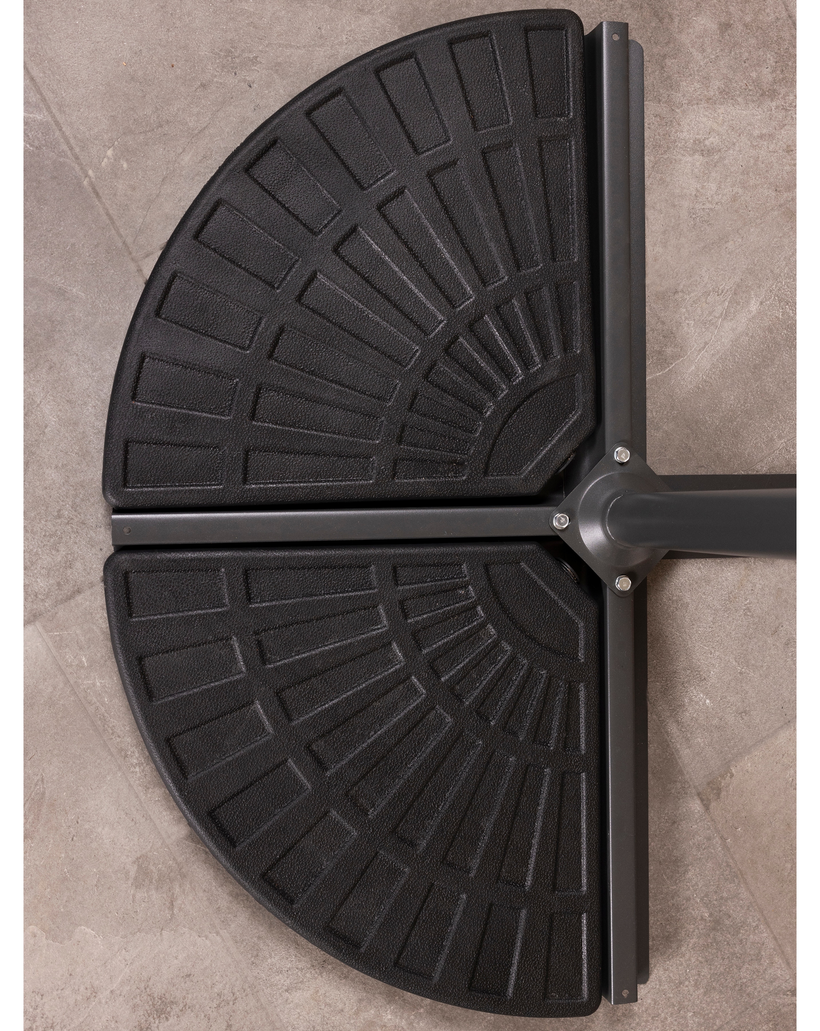 Charles Bentley Banana Parasol Base - 2 Piece Segment Set
