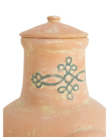 Charles Bentley Clay Chiminea with Grill