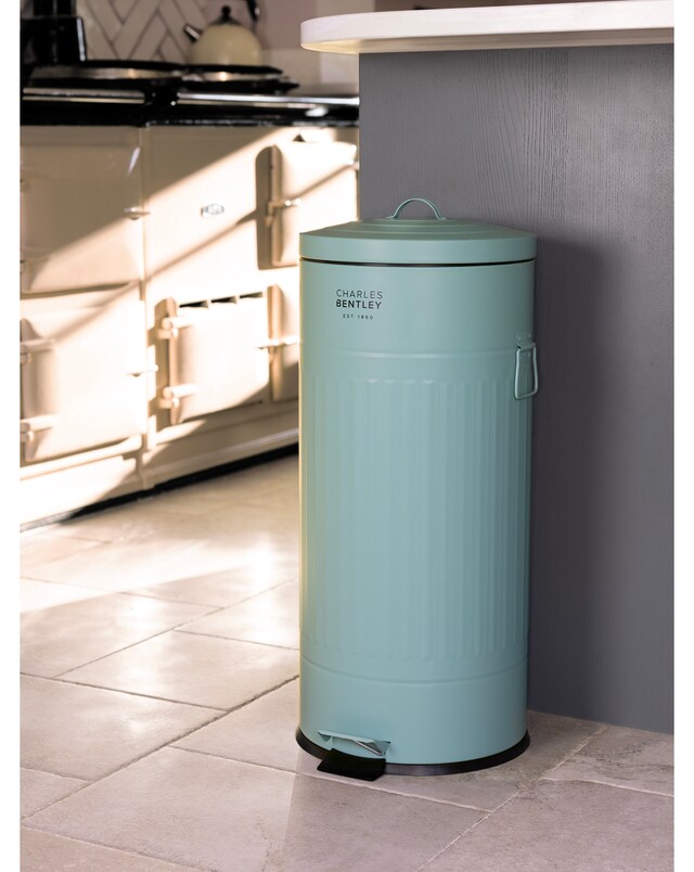 New In - Charles Bentley 30L Round Kitchen Bin