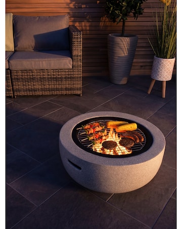 Charles Bentley Snug Cordoba Round Fire Pit