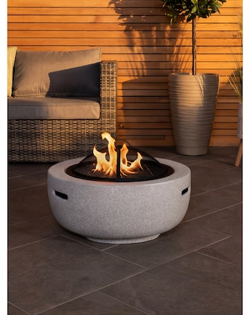 Charles Bentley Snug Cordoba Round Fire Pit
