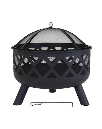 Charles Bentley Snug Salvador Round Fire Pit