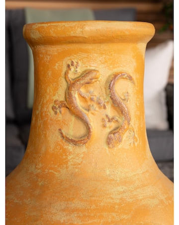 Charles Bentley Snug Malaga Clay Chiminea