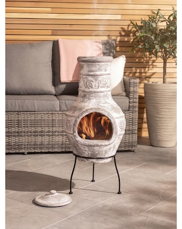 Charles Bentley Snug Acapulco Clay Chiminea
