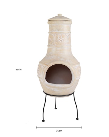 Charles Bentley Snug Valencia Clay Chiminea