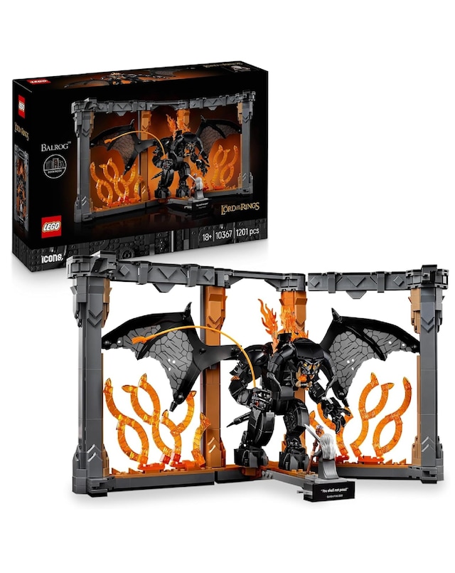 LEGO Icons LOTR Balrog Book Nook - 10367