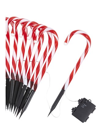 Large CandyCane Stakes - Set of 8