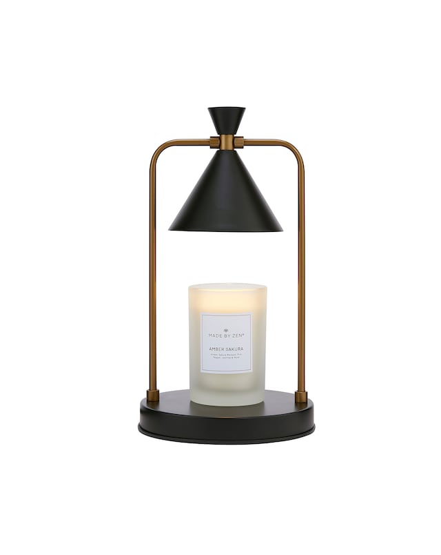 Made By Zen Candle Warmer Scentra Black