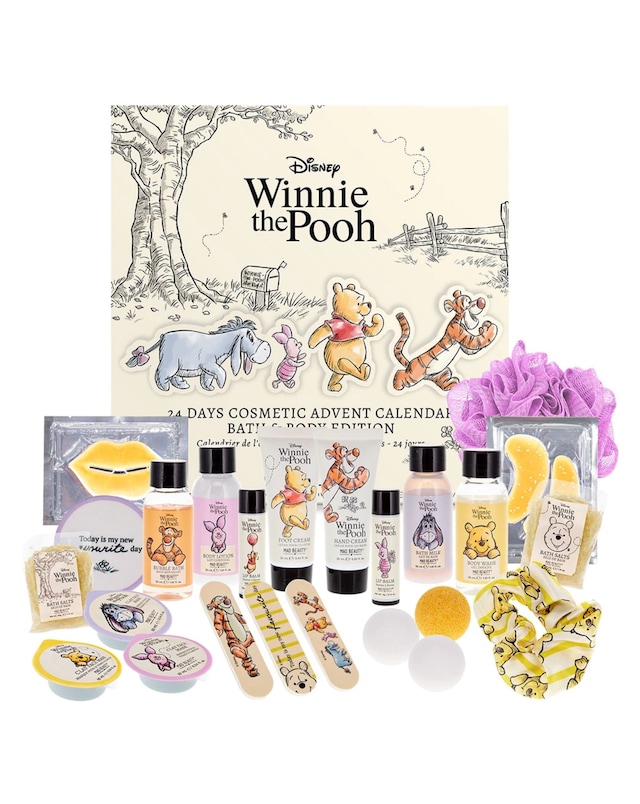 Winnie The Pooh 24 days Bath and Body Beauty Advent Calendar