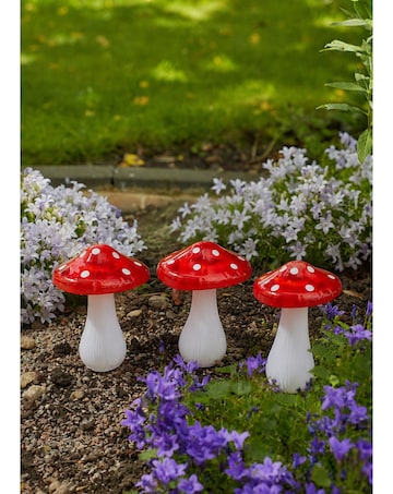Magic Mushroom Stake Light, 3pack