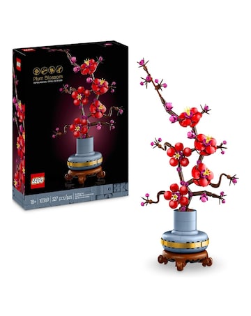 LEGO - Botanicals Plum Blossom Flower Set for Adults - 10369