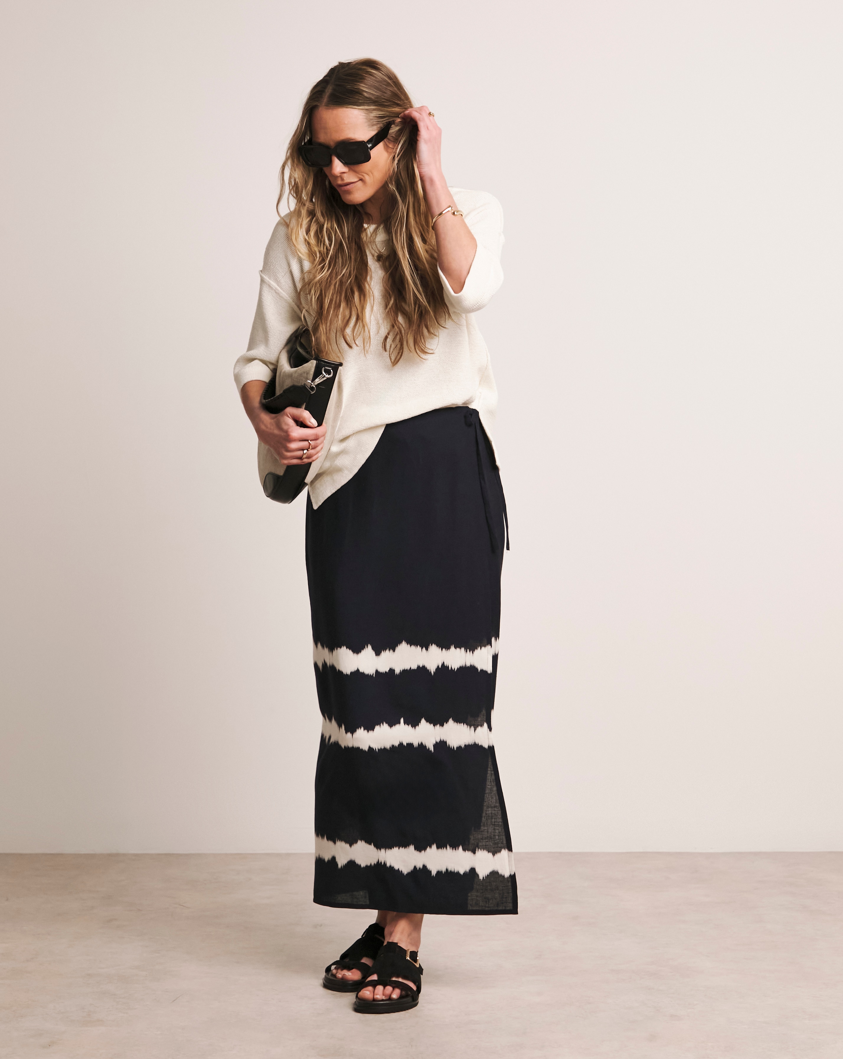 Anthology Linen Wrap Skirt