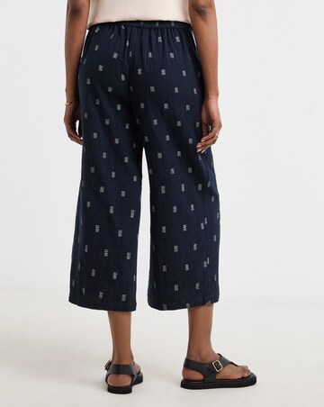 Pure Cotton Wide Leg Culottes