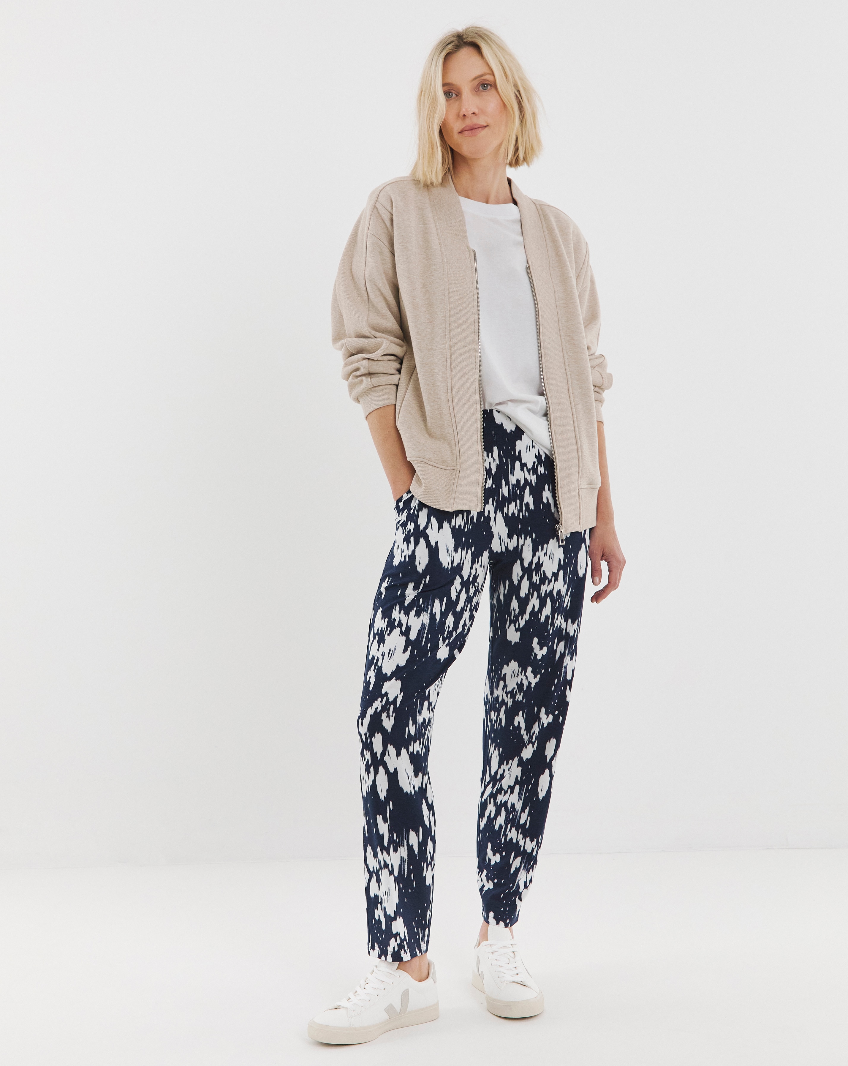 Jersey Tapered Trouser