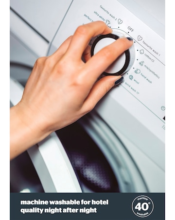 Silentnight Hotel Collection Piped Pack of 2 Pillows