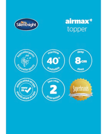 Silentnight Airmax 8cm Mattress Topper